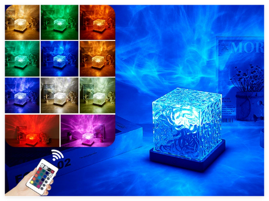 Northern Lights Ripple Projection Lamp